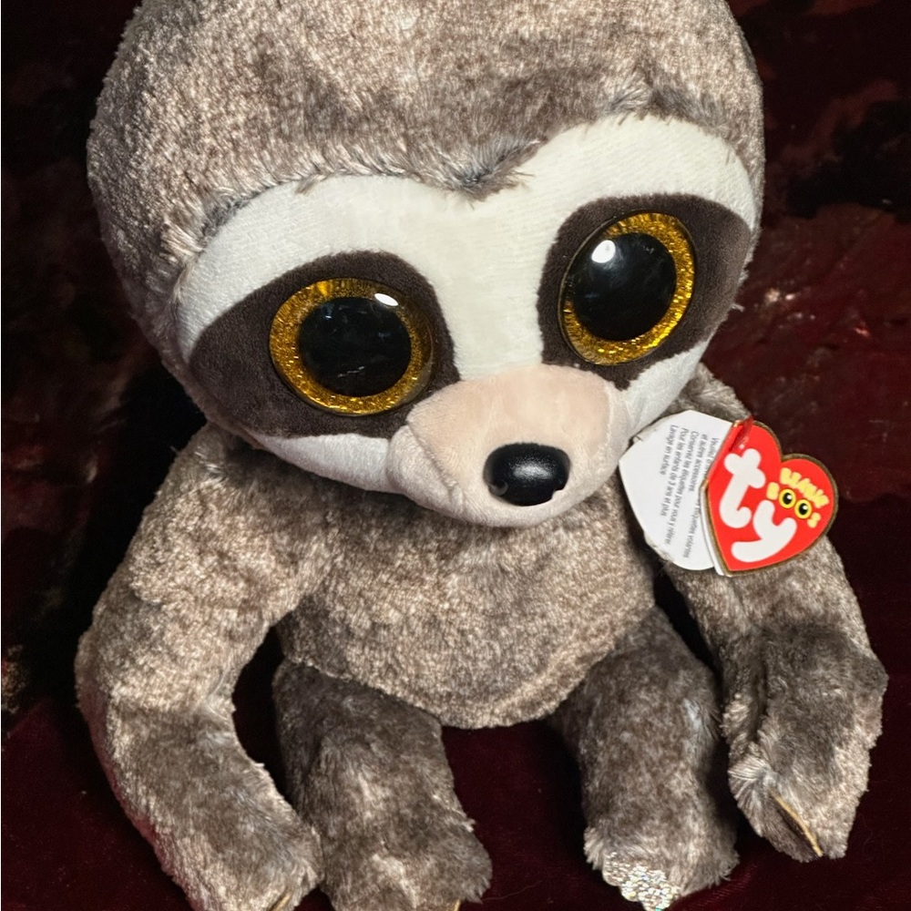 Ty Beanie Boo's Dangler Plush with Golden Eyes